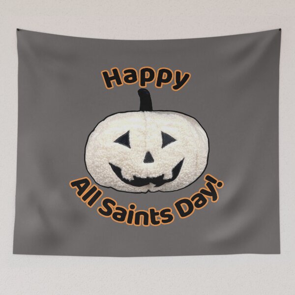 Item preview, Happy All Saints Day / Halloween designed and sold by OurHomeImages.