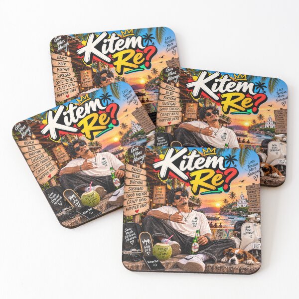 Item preview, Kitem Re? — What's Up? Goa State of Mind ? designed and sold by Goanheartprints.
