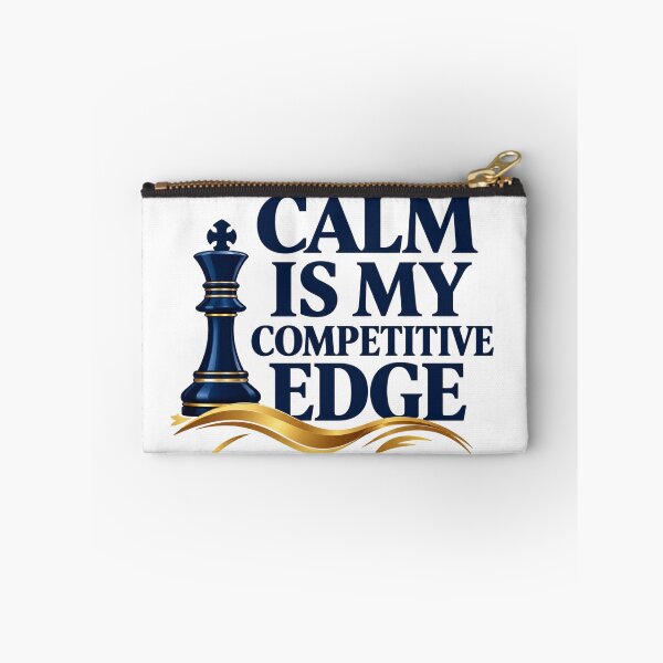 Item preview, Calm Is My Competitive Edge Chess Quote designed and sold by Aarvya Fashion Club ( A.F.C ).