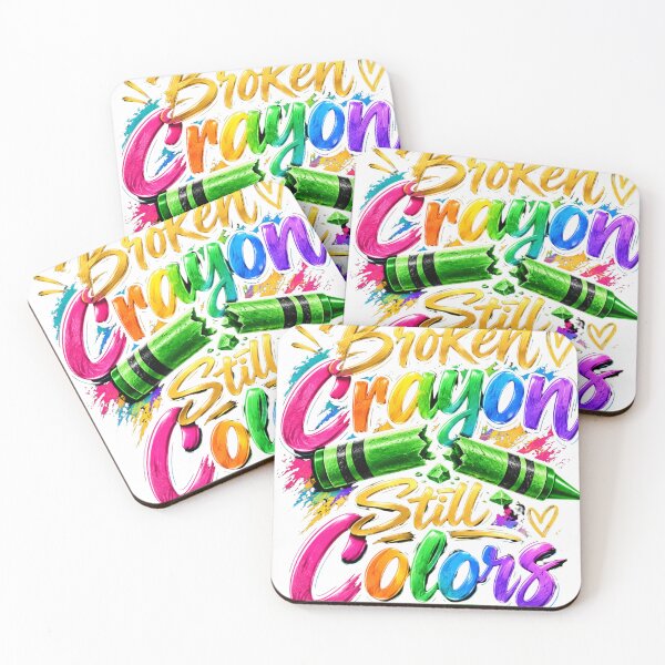 Item preview, Broken Crayons still Colors..  designed and sold by ShalomRebuke.