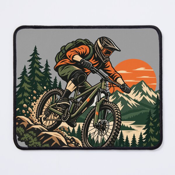 Item preview, Downhill Mountain Biking MTB Trail Rider Adventure designed and sold by American Spirit.