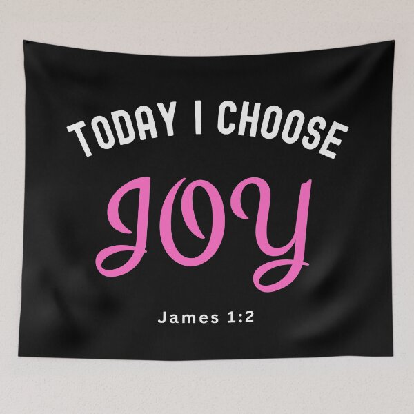 Item preview, Today I choose joy - pink  designed and sold by mandyyates811.