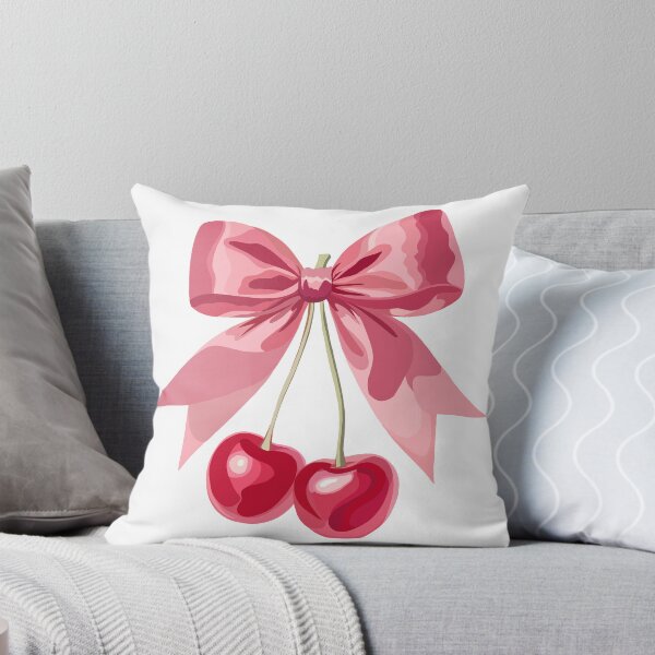 Item preview, Pink Cherry Bow - Coquette Girly designed and sold by mafervicenttin.