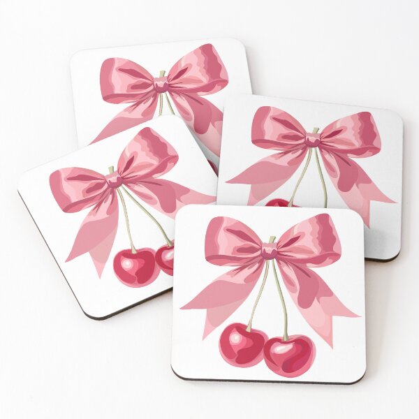 Item preview, Lazo de cereza rosa - Coqueta y femenina designed and sold by mafervicenttin.