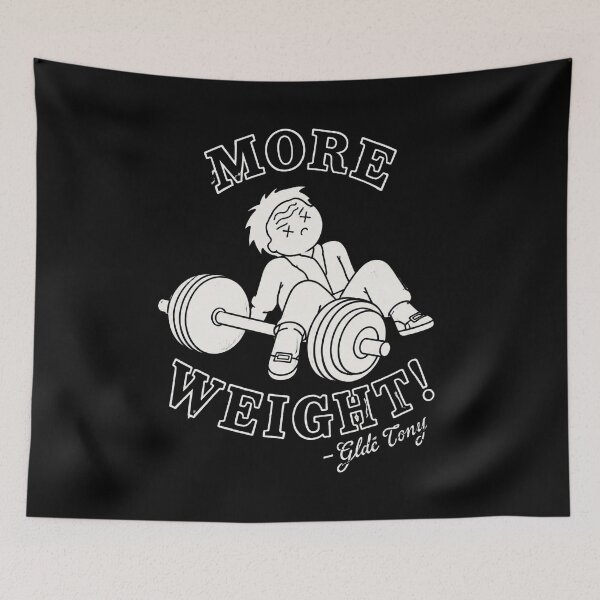 Item preview, More Weight Gym Humor designed and sold by elsiechillqzde.
