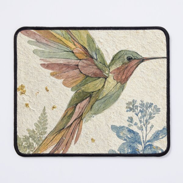 Item preview, Vintage Hummingbird Botanical Illustration designed and sold by Discount code.