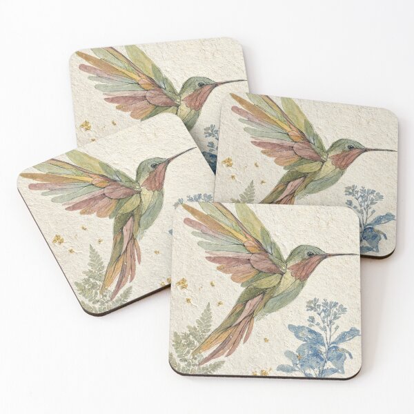 Item preview, Vintage Hummingbird Botanical Illustration designed and sold by Discount code.