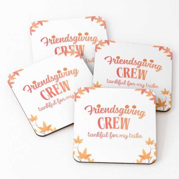 Item preview, Thanksgiving with friends and family: A group grateful for my tribe designed and sold by VibranPalette.