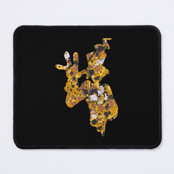 Item preview, Distressed Retro Abstract Ink Splatter Silhouette designed and sold by KatjaWild.