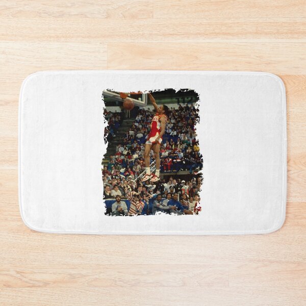 Item preview, Spud Webb Soaring High in Slam Dunk Contest Artwork designed and sold by NerdyVintageG.