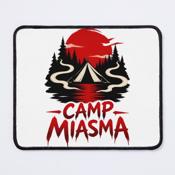 Item preview, Camp Miasma Spooky Forest Adventure Graphic Design designed and sold by sKetch Art.co.