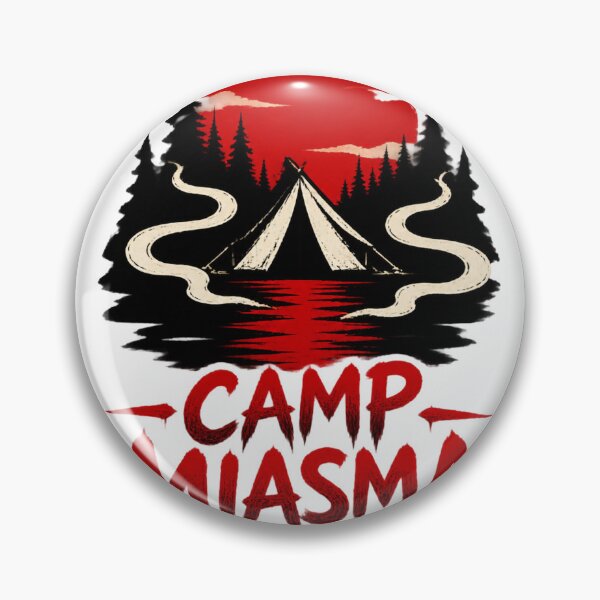 Item preview, Camp Miasma Spooky Forest Adventure Graphic Design designed and sold by sKetch Art.co.