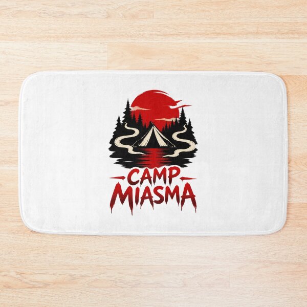 Item preview, Camp Miasma Spooky Forest Adventure Graphic Design designed and sold by sKetch Art.co.
