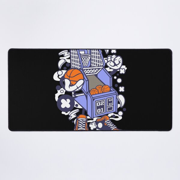Item preview, Retro Basketball Arcade Game Character Design designed and sold by CHESTEALUTH.