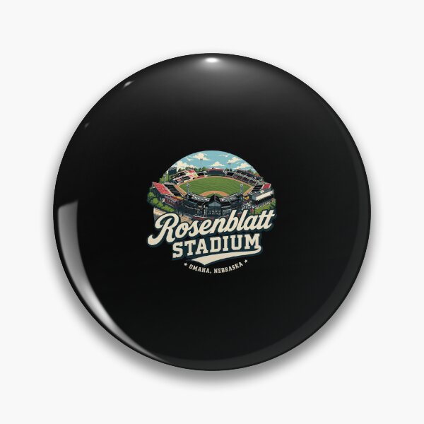 Item preview, Rosenblatt Stadium Omaha Nebraska Baseball Art designed and sold by CHESTEALUTH.