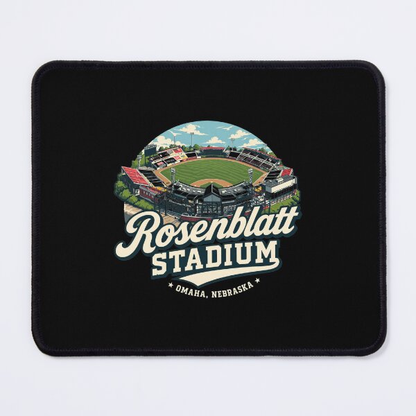 Item preview, Rosenblatt Stadium Omaha Nebraska Baseball Art designed and sold by CHESTEALUTH.
