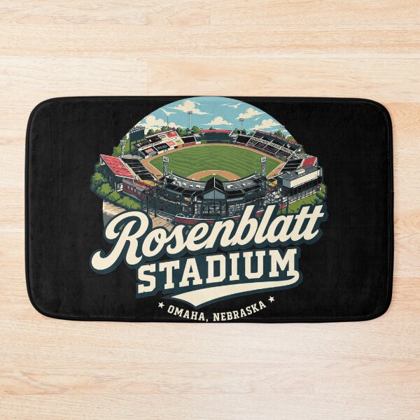 Item preview, Rosenblatt Stadium Omaha Nebraska Baseball Art designed and sold by CHESTEALUTH.