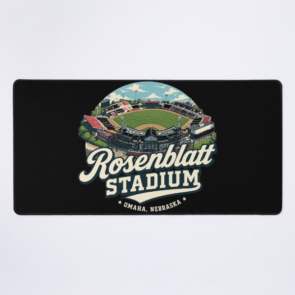 Item preview, Rosenblatt Stadium Omaha Nebraska Baseball Art designed and sold by CHESTEALUTH.