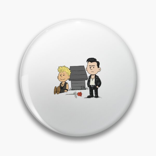 Item preview, Depeche Mode Peanuts Style Cartoon Rose designed and sold by CHESTEALUTH.