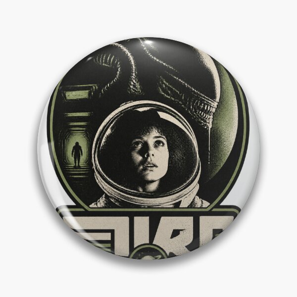 Item preview, Vintage Sci-Fi Alien Movie Inspired Design with Retro Space Theme designed and sold by Huntsman8.