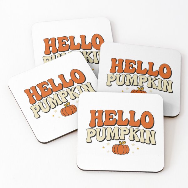 Item preview, Hello Pumpkin  — Retro Trendy Halloween Typography Design designed and sold by Sweet Blob Co.