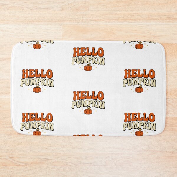 Item preview, Hello Pumpkin  — Retro Trendy Halloween Typography Design designed and sold by Sweet Blob Co.