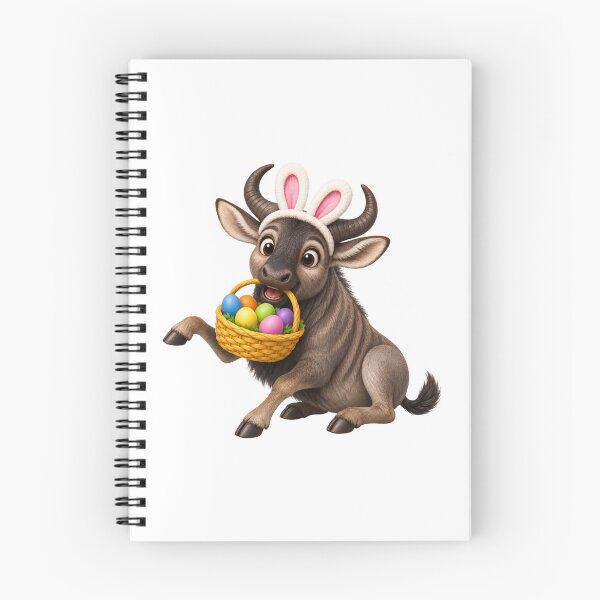 Item preview, Wildebeest Easter Basket designed and sold by Sillytoe.