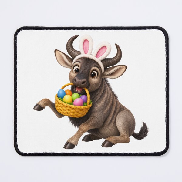 Item preview, Wildebeest Easter Basket designed and sold by Sillytoe.