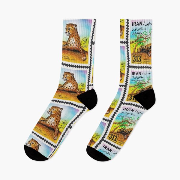 Item preview, Wildcats of Iran Stamp Series 313 #22 designed and sold by éléphant noir.