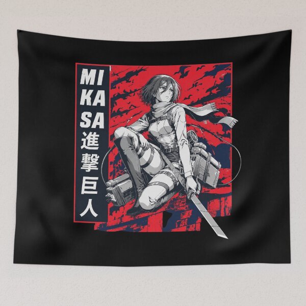 Aperçu de l'œuvre Mikasa Ackerman créée et vendue par elsiechillqzde.