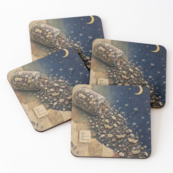 Item preview, Dream Like The Stars Are Listening - Celestial Collage designed and sold by Discount code.