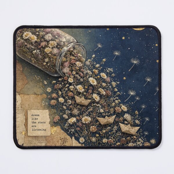 Item preview, Dream Like The Stars Are Listening - Celestial Collage designed and sold by Discount code.