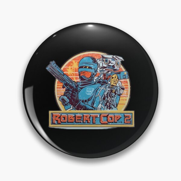 Item preview, Retro Futuristic Cyberpunk Robot Officer Art designed and sold by KatjaWild.