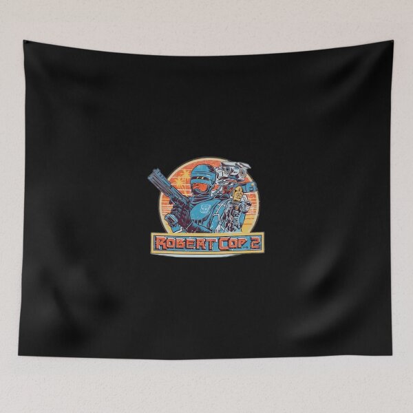 Item preview, Retro Futuristic Cyberpunk Robot Officer Art designed and sold by KatjaWild.