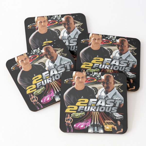 Item preview, 2 Fast 2 Furious Movie Poster Style Design With Cars designed and sold by CHESTEALUTH.
