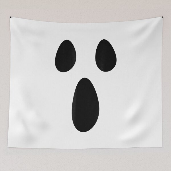 Item preview, Ghost Silly Face Spooky Halloween Ghoul Face Easy Costume  designed and sold by Suzu Comena.