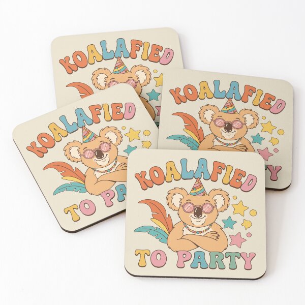 Item preview, Koalafied To Party. designed and sold by EunsooLee.