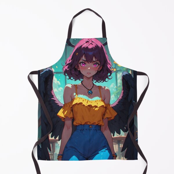 Item preview, Cute angelic girl - Anime design designed and sold by ArtsJulian.