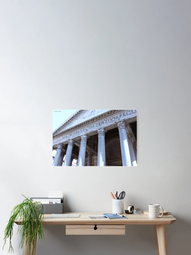 Thumbnail 2 of 3, Poster, pillars designed and sold by Laura K Wright.