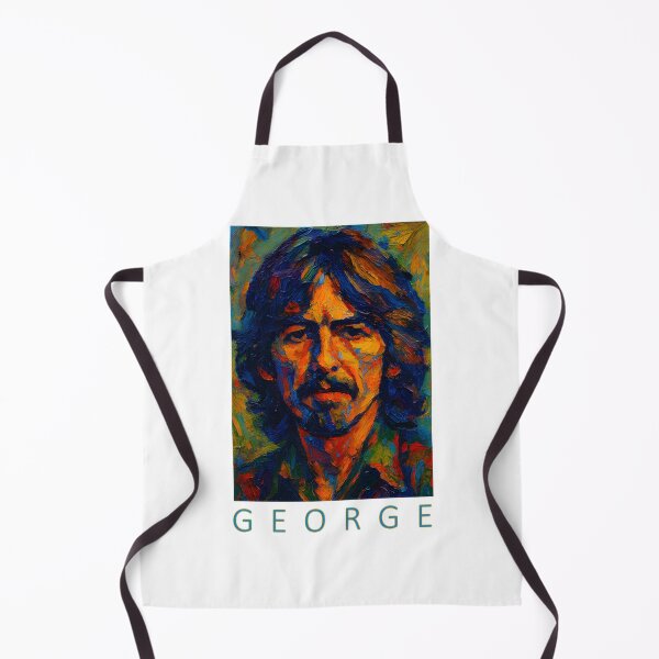 Item preview, George Harrison Inspired Classic Music Legend Portrait Design designed and sold by mustapha  aymen.