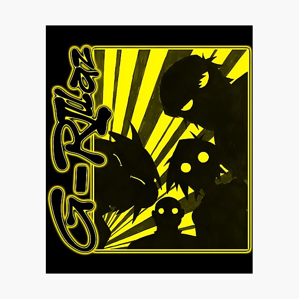 Item preview, Yellow Silhouette Frame Rock Band designed and sold by KellyLuettgen58.