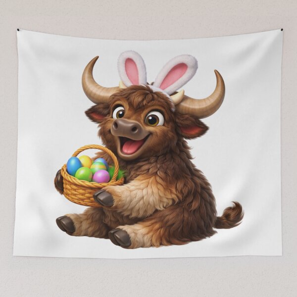 Item preview, Yak Easter Bunny designed and sold by Sillytoe.