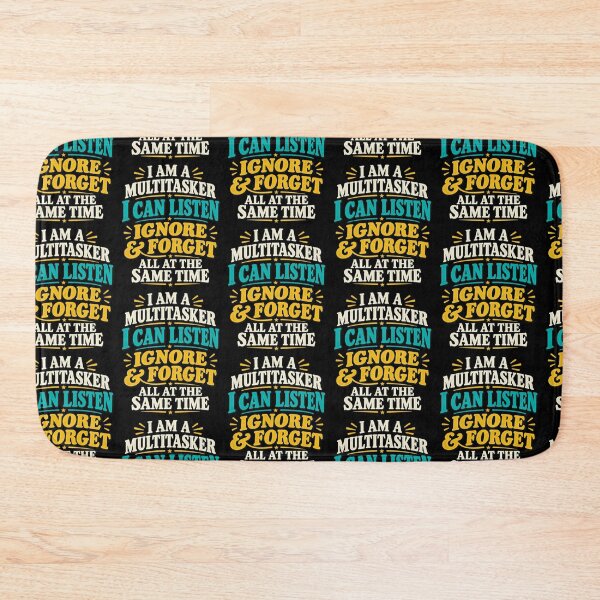 Item preview, I Am A Multitasker Funny Sarcastic Office Humor Retro Typography Design designed and sold by SEINENGAPPI23.