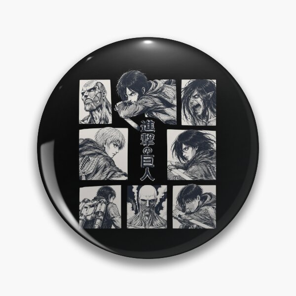 Item preview, Attack On Titan Characters designed and sold by elsiechillqzde.