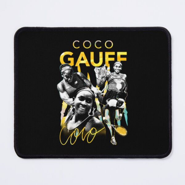 Item preview, Champion Female Tennis Player Gold Typography designed and sold by KatjaWild.