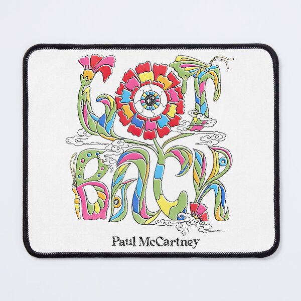 Item preview, Paul McCartney Inspired Floral Tour Design with Vintage Music Vibe designed and sold by mustapha aymen.