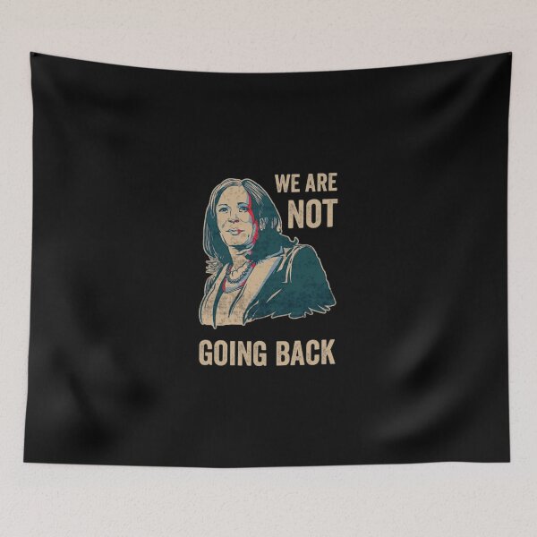 Item preview, Patriotic Democratic Women Leader Retro Portrait designed and sold by KatjaWild.