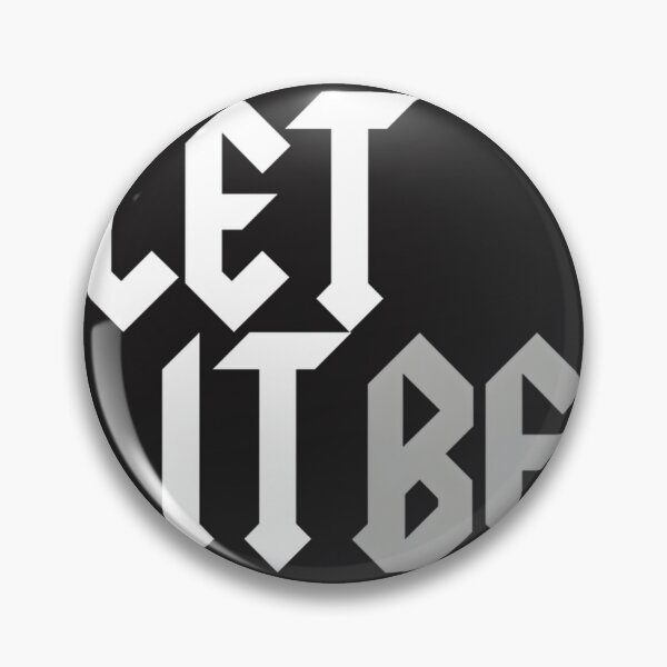 Item preview, Inspirational Let It Be Quote Typography Design for Relaxation and Positivity designed and sold by mustapha  aymen.