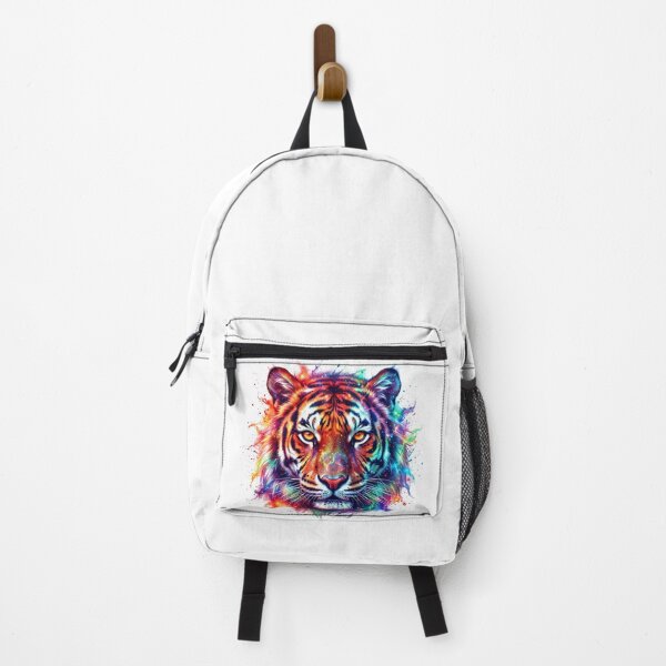 Item preview, Rainbow Tiger Nebula Cosmic Big Cat Art designed and sold by jaac310.