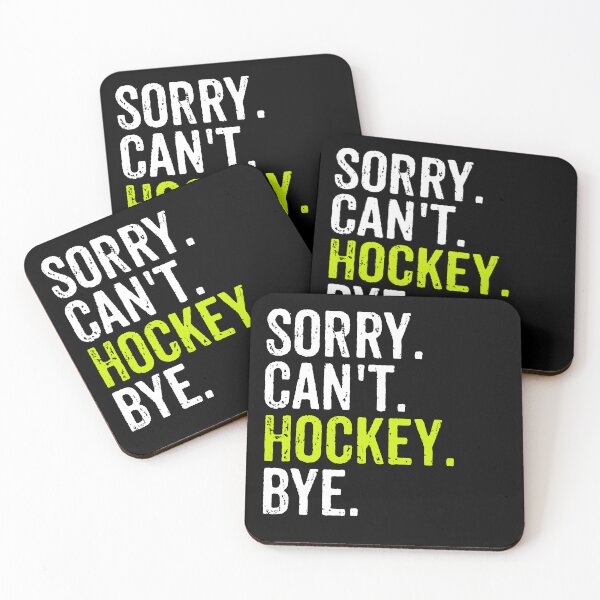 Item preview, Sorry Can't Hockey Bye - Funny Hockey Lover Gift designed and sold by mashaqwenty.